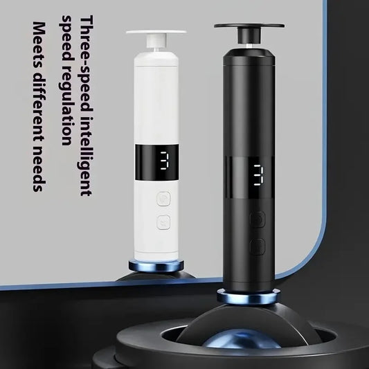 16 interchangeable heads for home/foot and hand care, fast charging