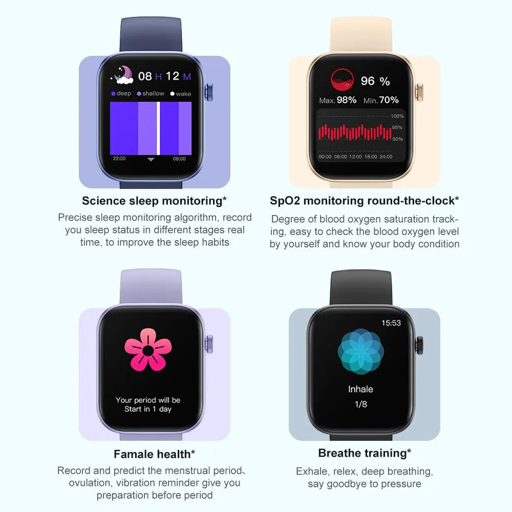P71 Waterproof Voice Calling Smartwatch