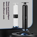 16 interchangeable heads for home/foot and hand care, fast charging
